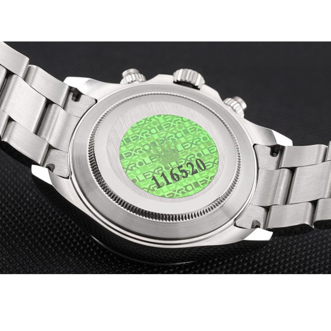Rolex copies cheap Steel Daytona Bracelet Black Swiss Rolex Stainless Dial 80296 0819